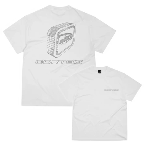 Corteiz Blueprint Tee in White Corteiz Blueprint Tee in White