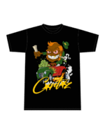 Corteiz Leprechaun 420 T-shirt Black