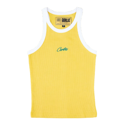 Corteiz Yellow Tanktop for Men