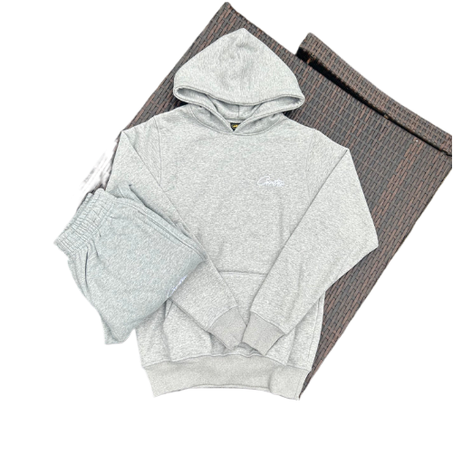 Corteiz Grey HMP Hooded Tracksuit Corteiz Grey HMP Hooded Tracksuit