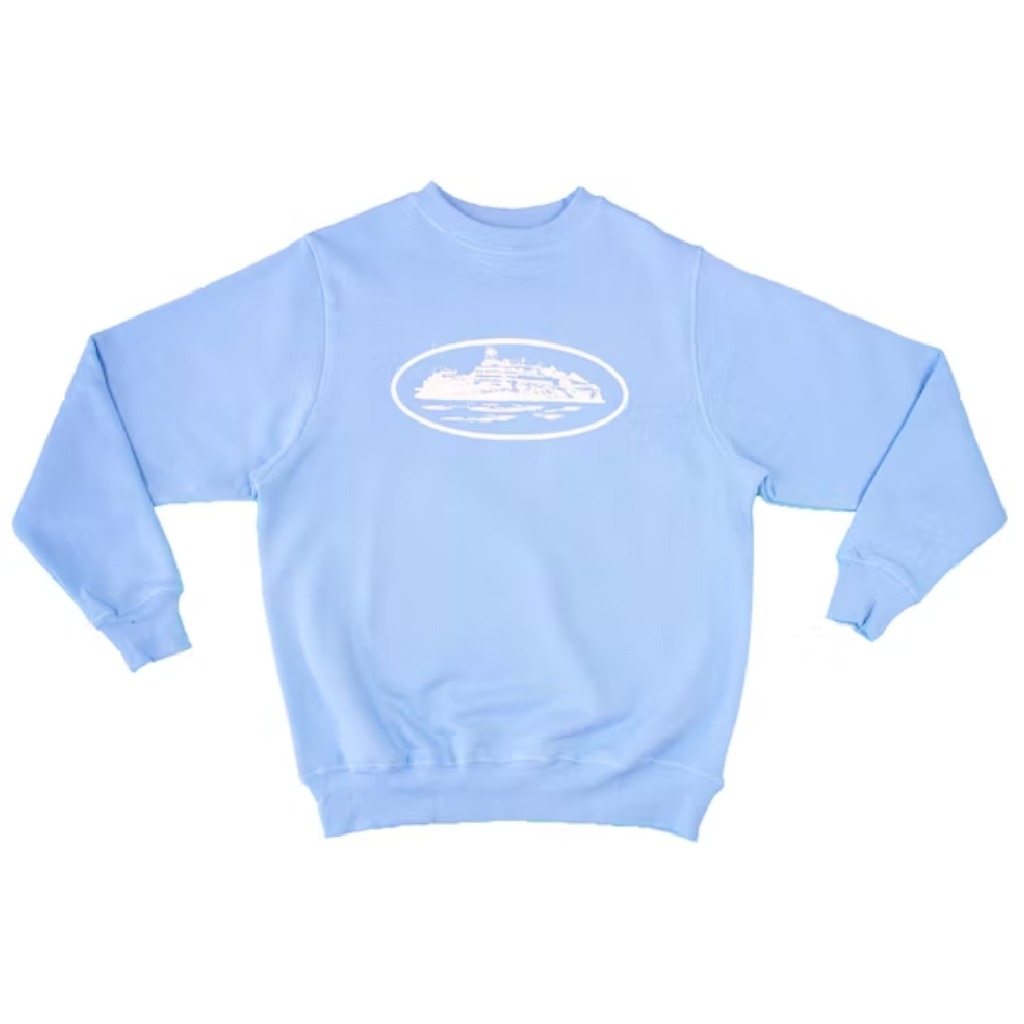 Corteiz Alcatraz Crewneck Sweatshirt Baby Blue Corteiz Alcatraz Crewneck Sweatshirt Baby Blue