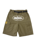 Corteiz Alcatraz Cargos in Khaki Green