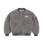 ISLAND BOMBER JACKET LIGHT GREY