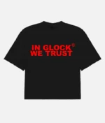In Glock We Trust Oversized T-Shirt Black/Red