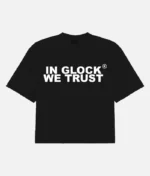 In Glock We Trust Oversized T-Shirt Black/White