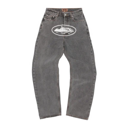 ISLAND BAGGY JEANS LIGHT GREY