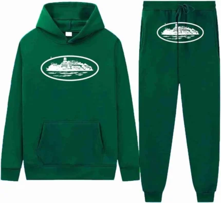 Corteiz Tracksuit green