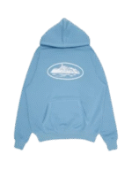 Corteiz Alcatraz Hoodie Blue