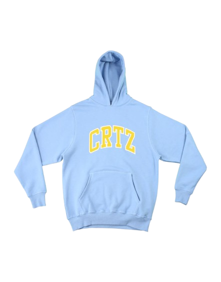 Corteiz Dropout Hoodie Baby Blue Corteiz Dropout Hoodie Baby Blue