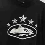 Corteiz 5 Starz Alcatraz Hoodie Black