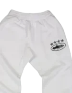 Corteiz 4Starz Alcatraz Sweatpants White