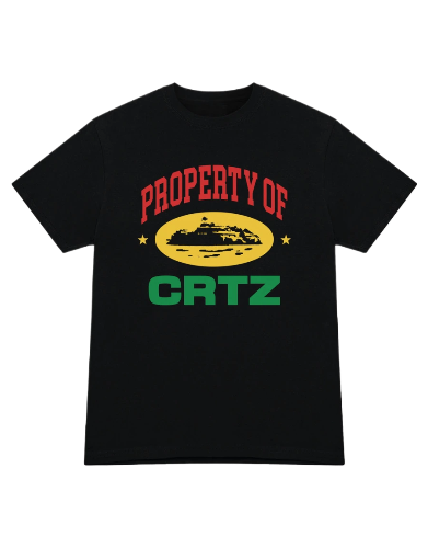 Corteiz Property Of Carts Carni Black T-shirt