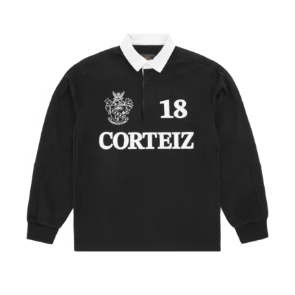 CORTEIZ PANELLED RUGBY BLACK