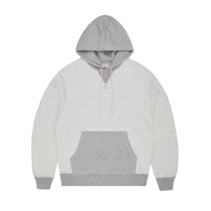 Corteiz HMP Contrast Panel Hoodie HEATHER GREY